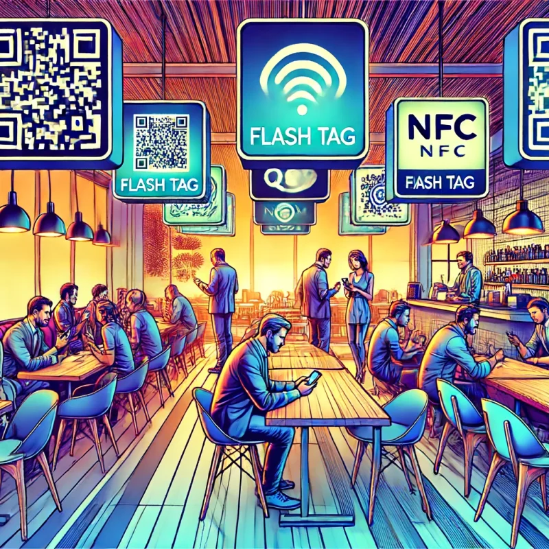 ¿Por qué incorporar Carteles y Tarjetas Flash Tag en cadenas de restaurantes?