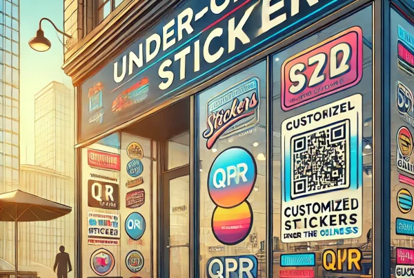 Stickers bajo vidrio: estrategias y por qué usarlos
