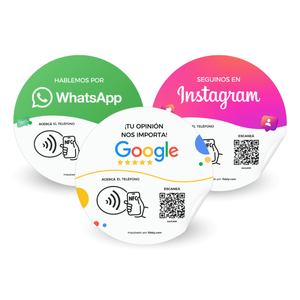 imagen ilustrativa de Stickers Bajo Vidrio Flash Tag