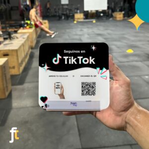 Cartel de FlashTag para aumentar tus seguidores en Tik Tok 