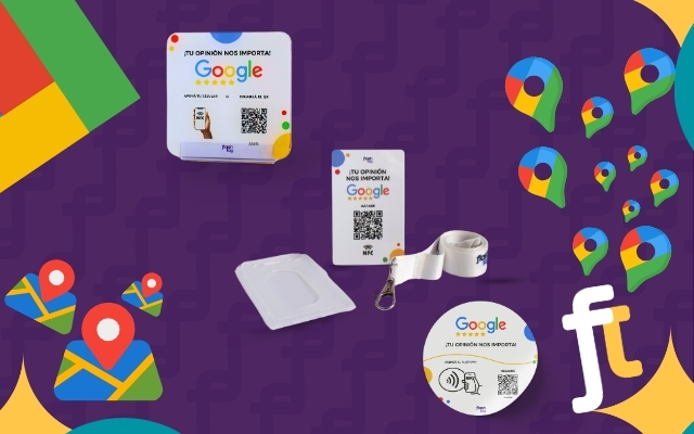 4. La clave para conseguir más reseñas en Google My Business: novedosos carteles, stickers y tarjetas Flashtag