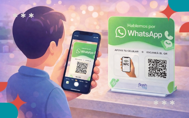 6. Cómo aumentar tus ventas con un cartel de WhatsApp en tu negocio